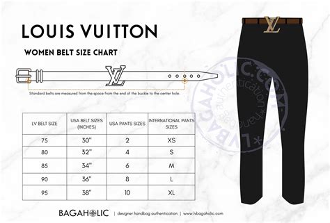 lv belt sizing|Lv Belt size chart.